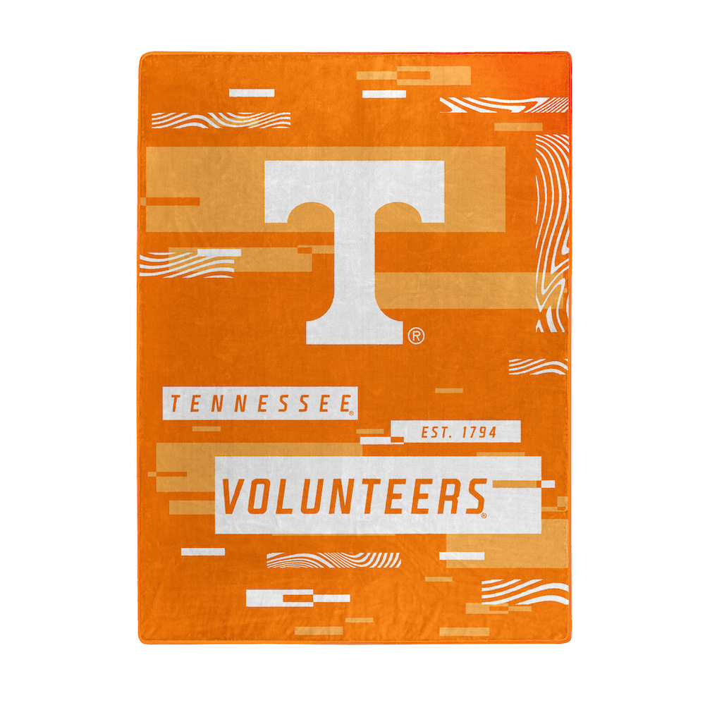 Tennessee Volunteers Large Plush Fleece Raschel Blanket 60 x 80