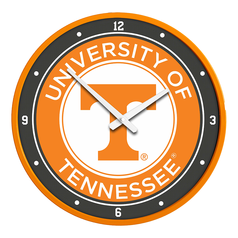 Tennessee Volunteers Modern Disc Wall Clock