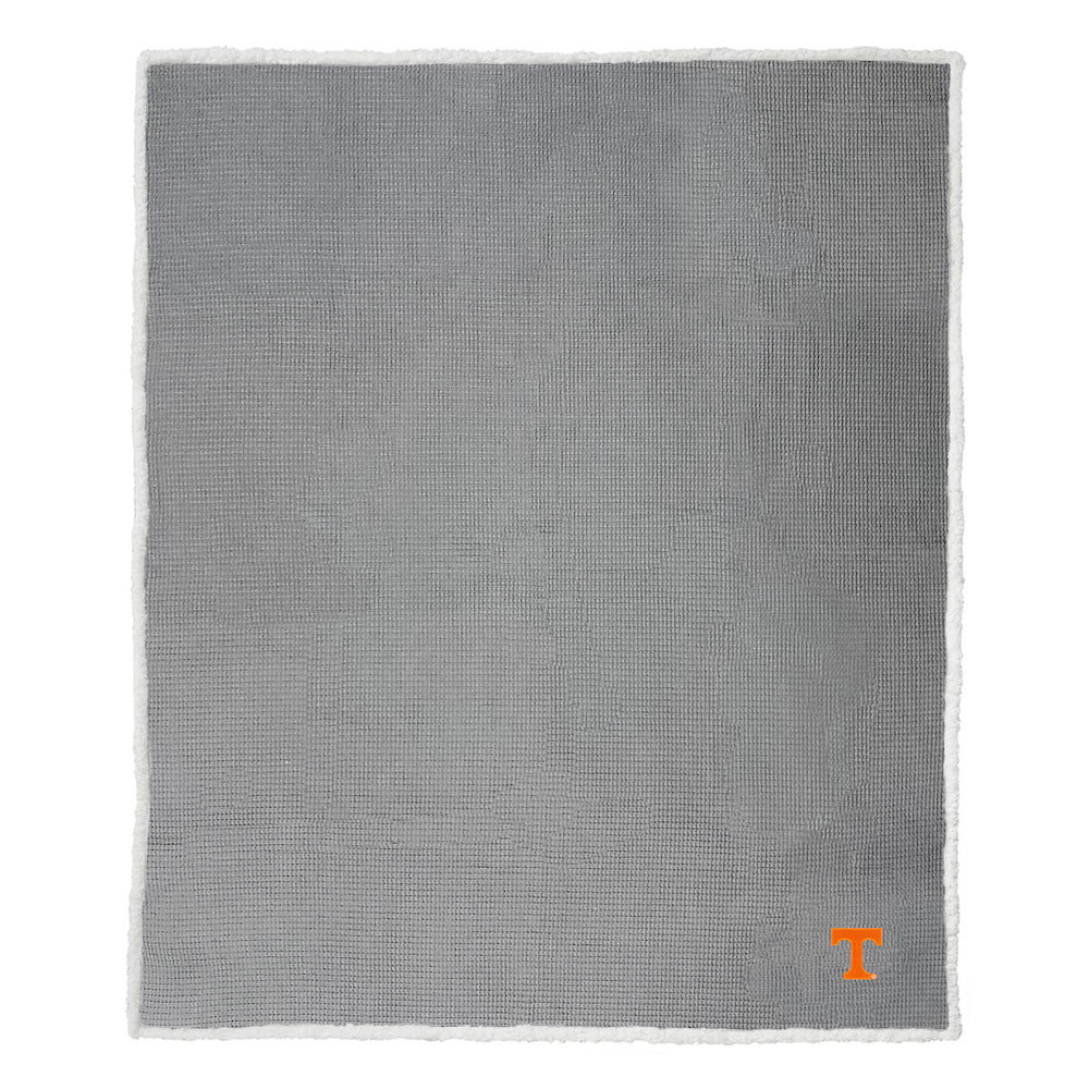 Tennessee Volunteers Waffle Sherpa Throw Blanket