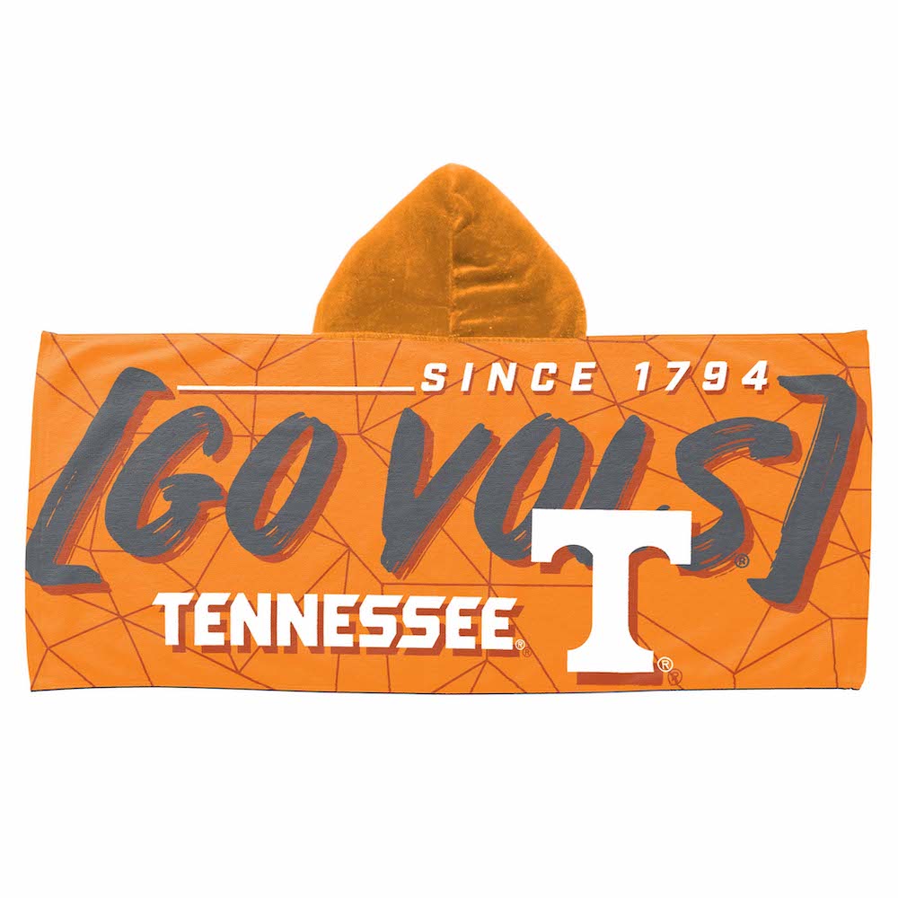 Tennessee Volunteers Youth Hooded Beach Towel