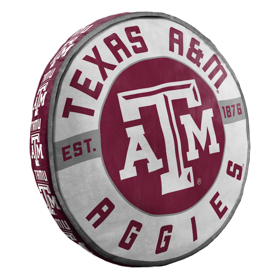 Texas A&M Aggies Travel Cloud Pillow - 15 inch