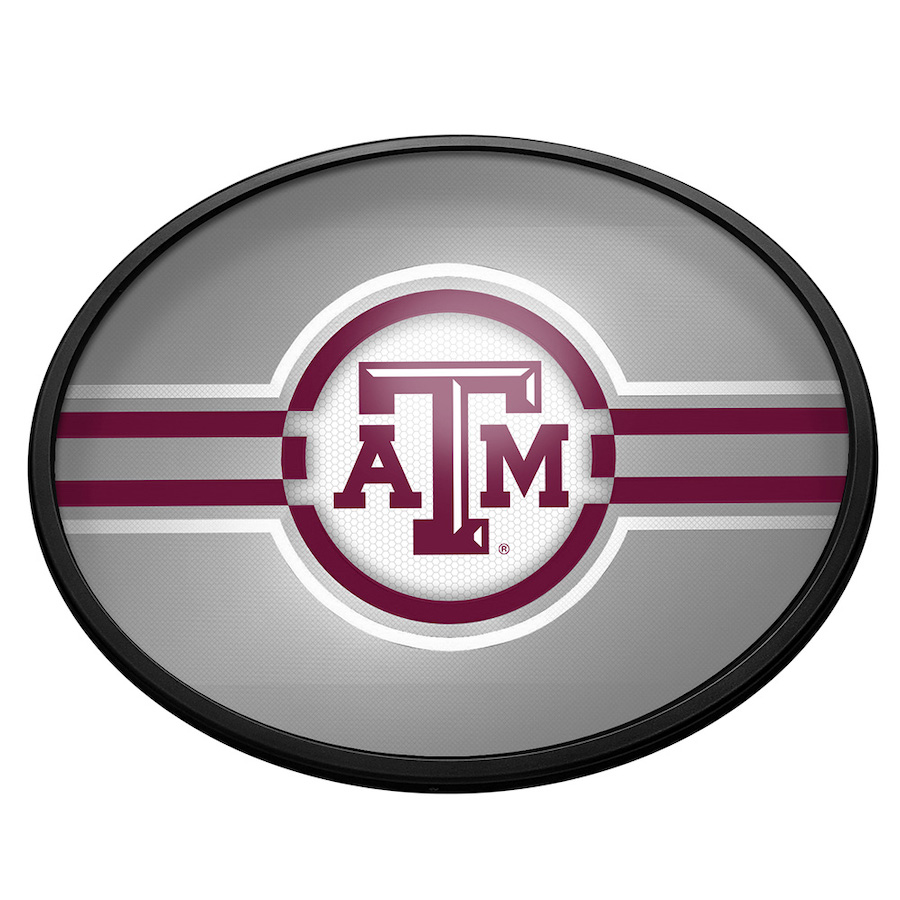 Texas A&M Aggies Slimline LED Wall Sign ~ OVAL