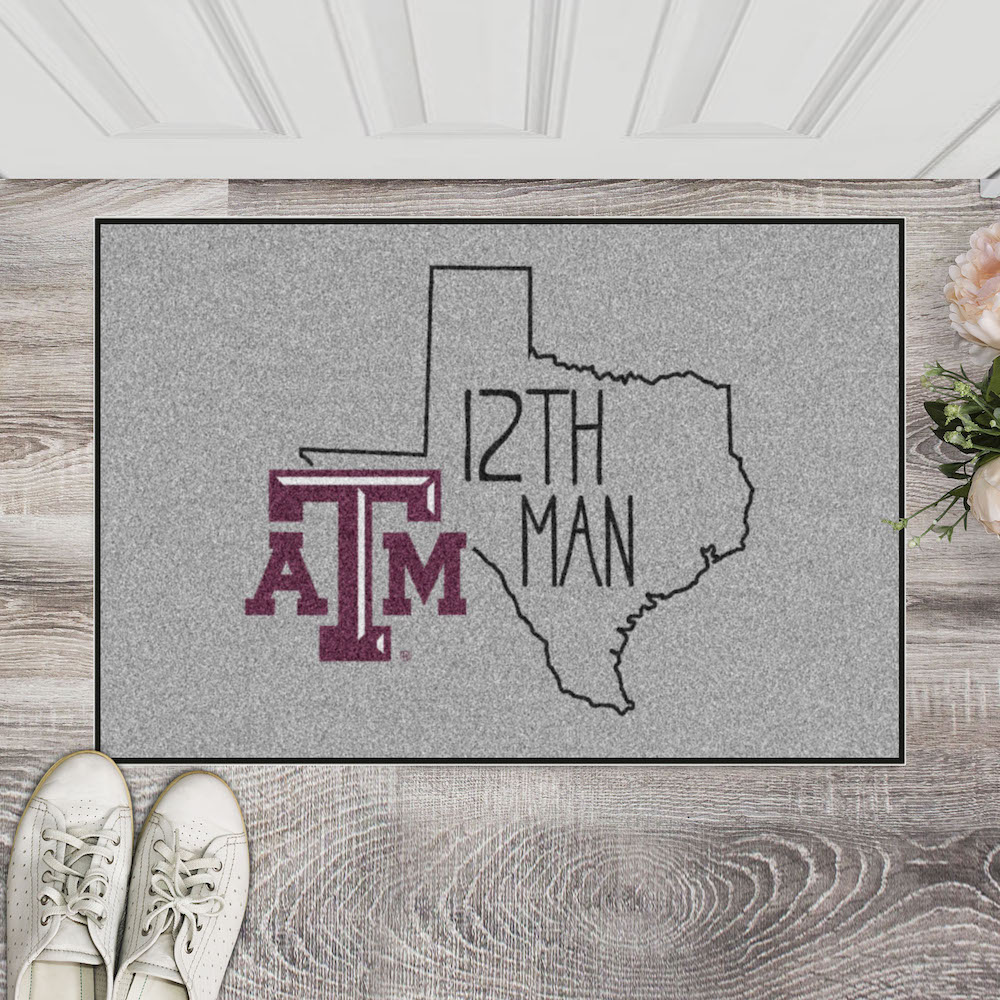 Texas A&M Aggies SOUTHERN STYLE 20 x 30 STARTER Floor Mat