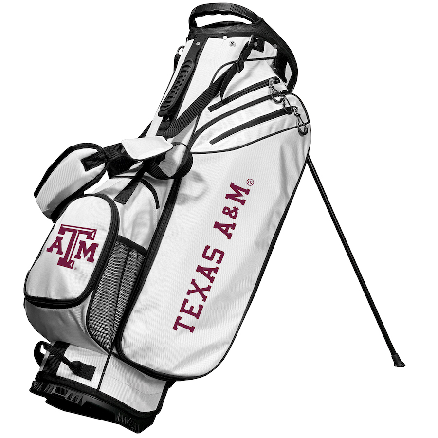 Texas A&M Aggies BIRDIE Golf Bag with Built in Stand