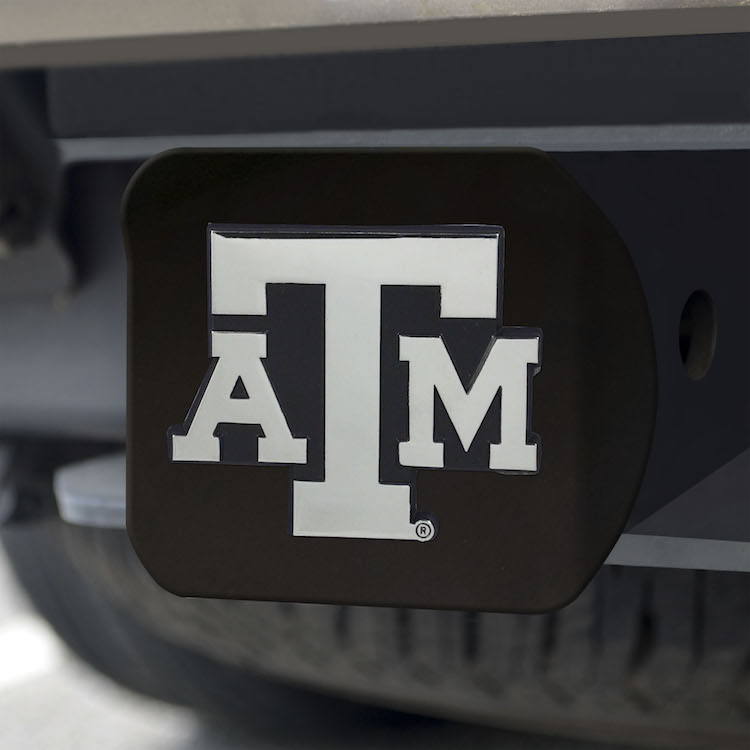 Texas A&M Aggies BLACK Trailer Hitch Cover