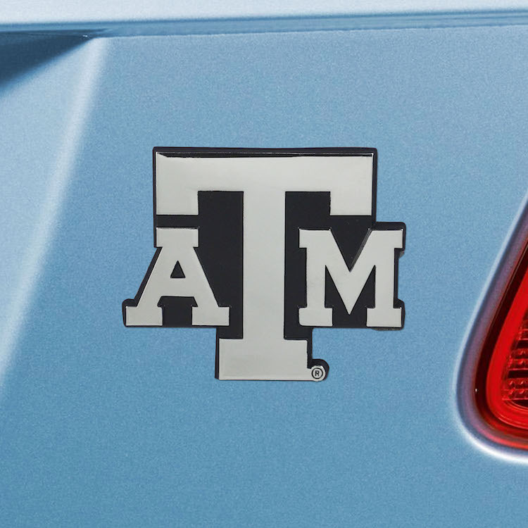 Texas A&M Aggies Metal Auto Emblem