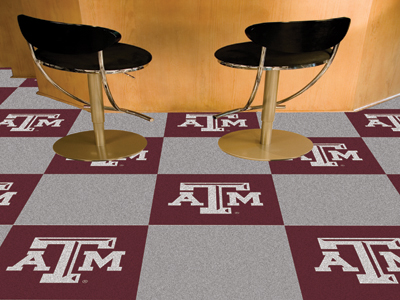 Texas A&M Aggies Carpet Tiles 18x18 in.