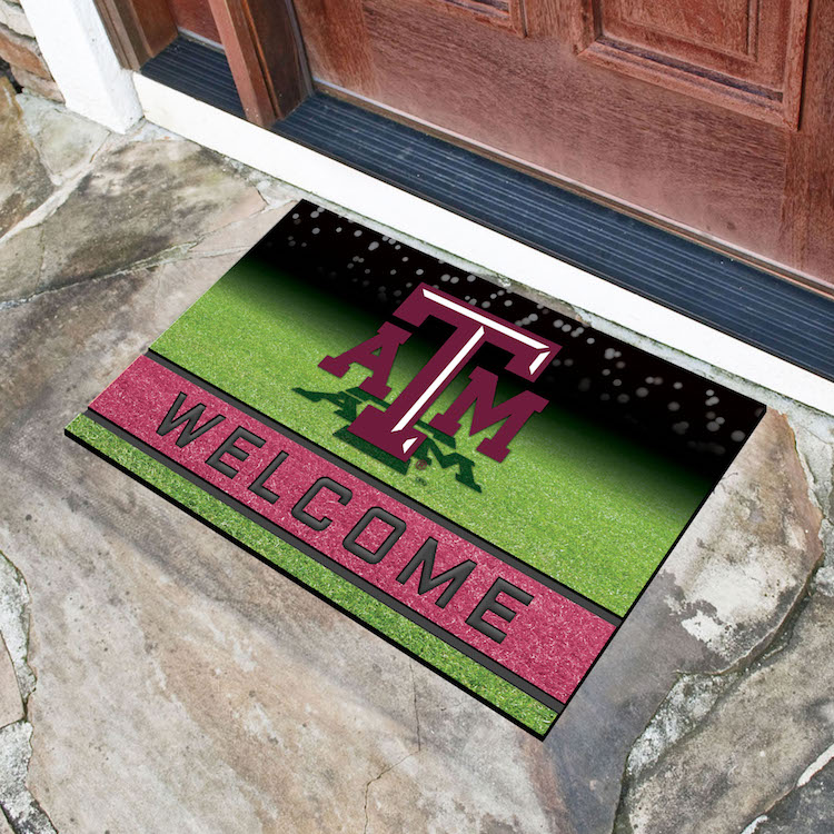 Texas A&M Aggies Recycled Crumb Rubber Door Mat