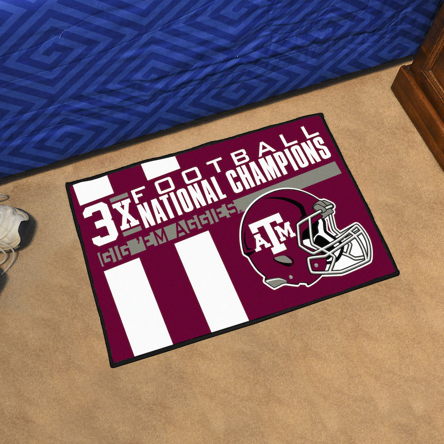 Texas A&M Aggies 20 x 30 DYNASTY Starter Floor Mat