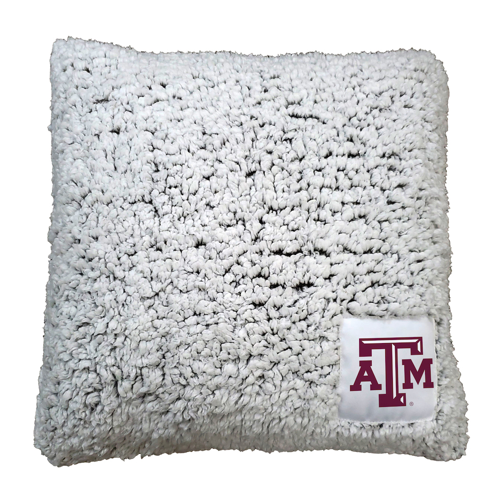 Texas A&M Aggies Frosty Throw Pillow