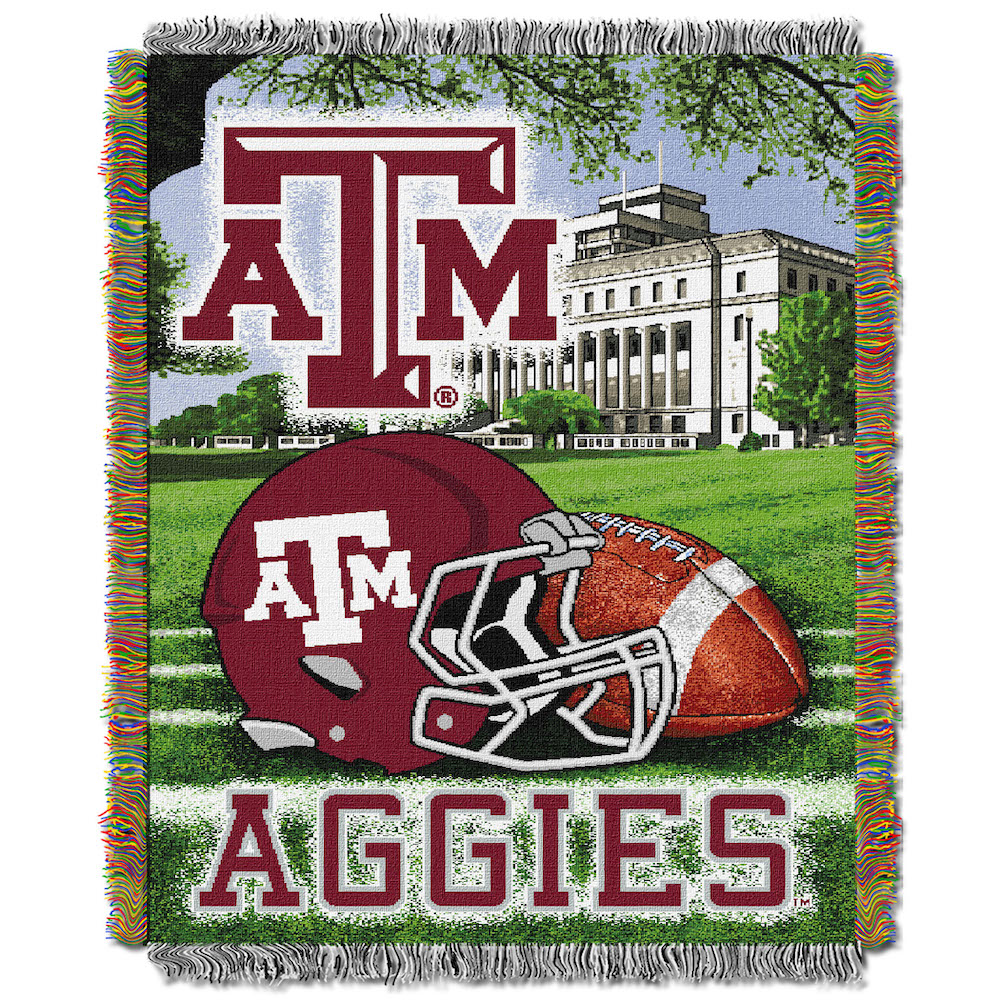 Texas A&M Aggies Home Field Advantage Series Tapestry Blanket 48 x 60