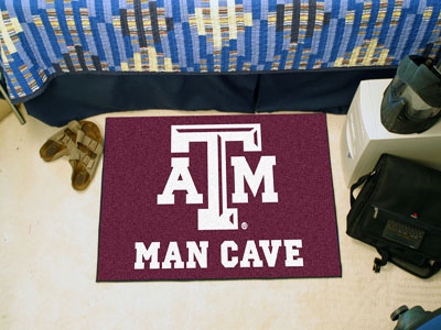 Texas A&M Aggies MAN CAVE 20 x 30 STARTER Floor Mat