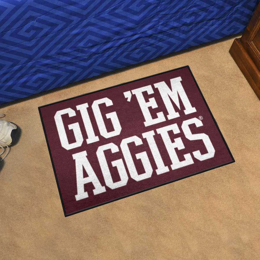 Texas A&M Aggies SLOGAN 20 x 30 Starter Floor Mat