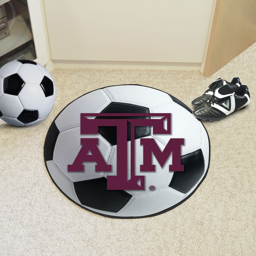 Texas A&M Aggies SOCCER BALL Mat