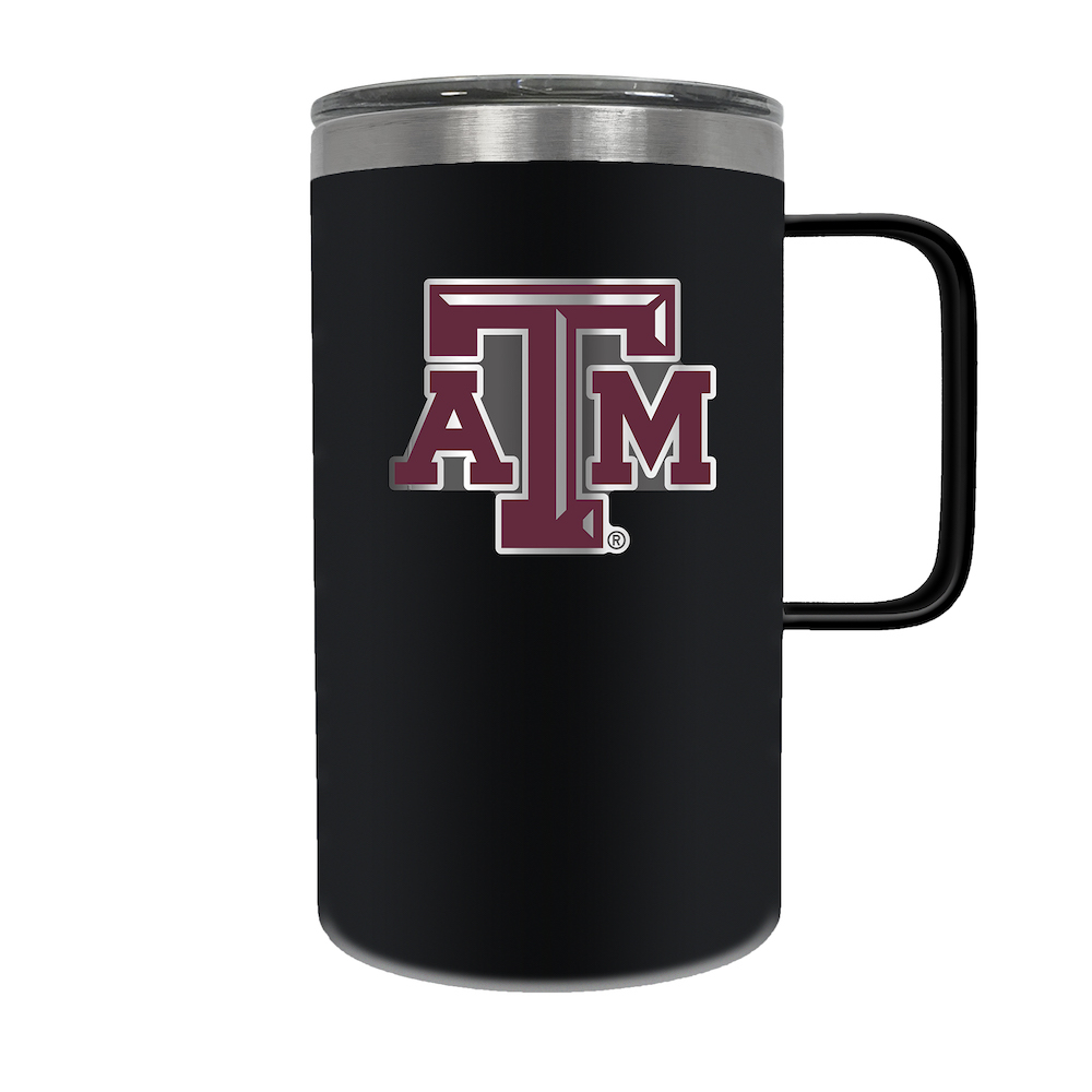 Texas A&M Aggies 18 oz HUSTLE Travel Mug - Team Color