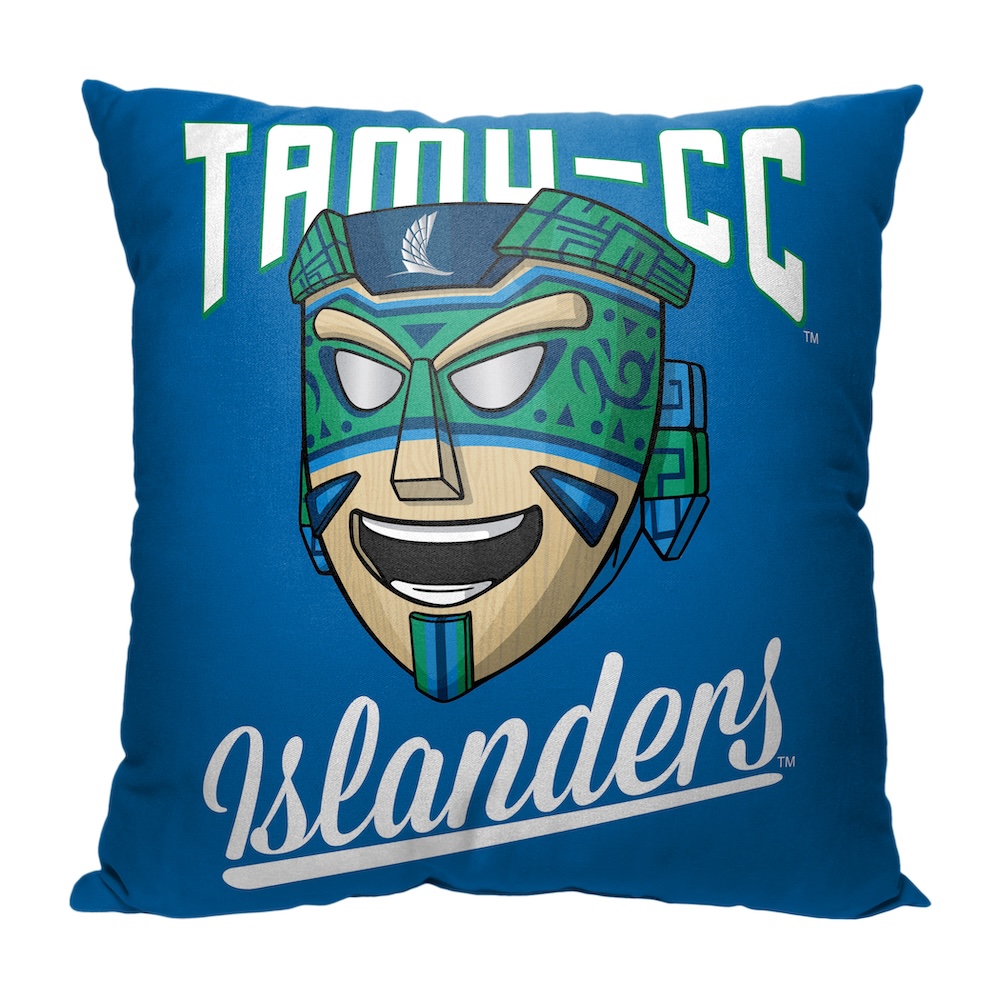 Texas A&M Corpus Christi Islanders ALUMNI Decorative Throw Pillow 18 x 18 inch