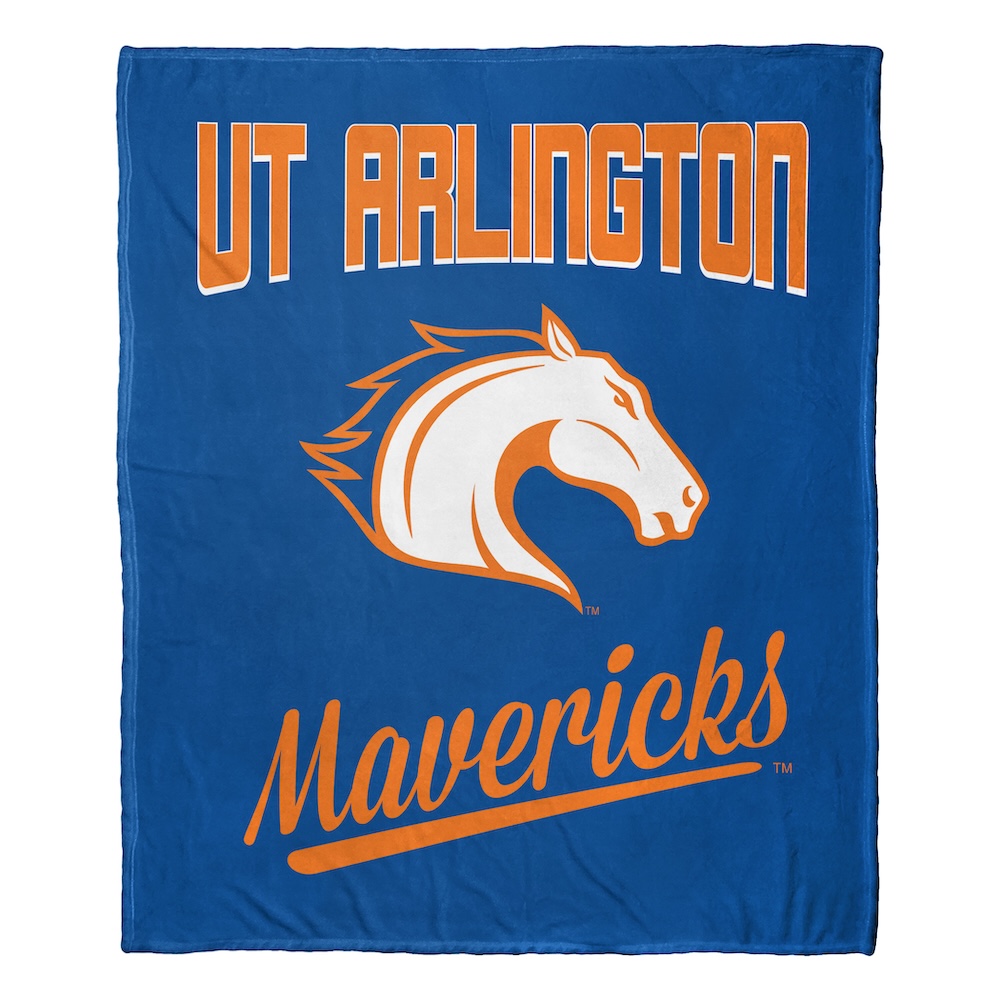 Texas Arlington Mavericks ALUMNI Silk Touch Throw Blanket 50 x 60 inch