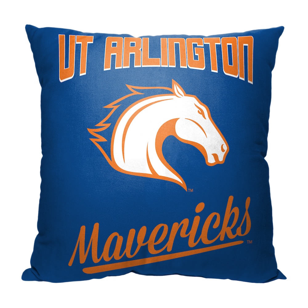 Texas Arlington Mavericks ALUMNI Decorative Throw Pillow 18 x 18 inch