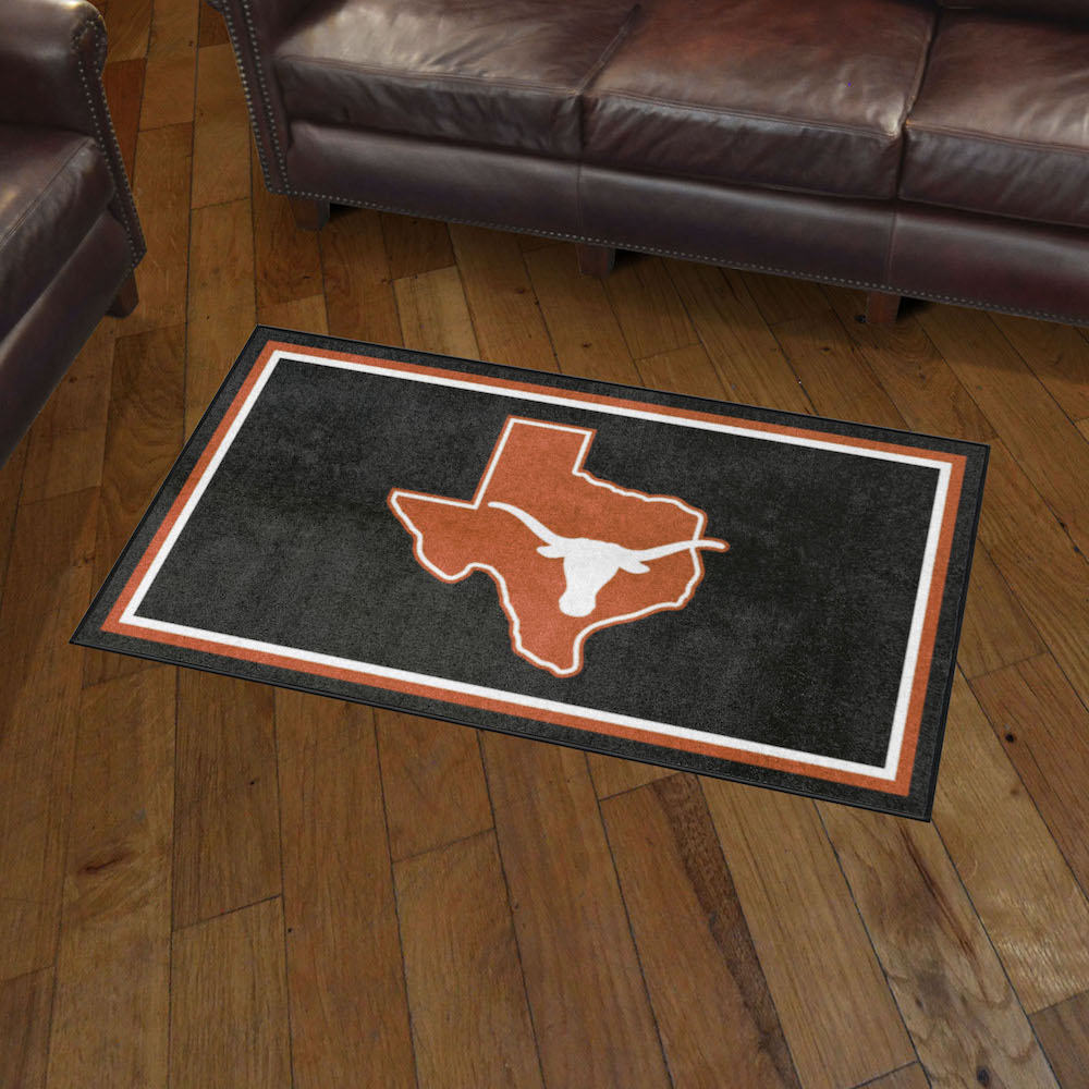 Texas Longhorns 3x5 Area Rug - 2nd Logo