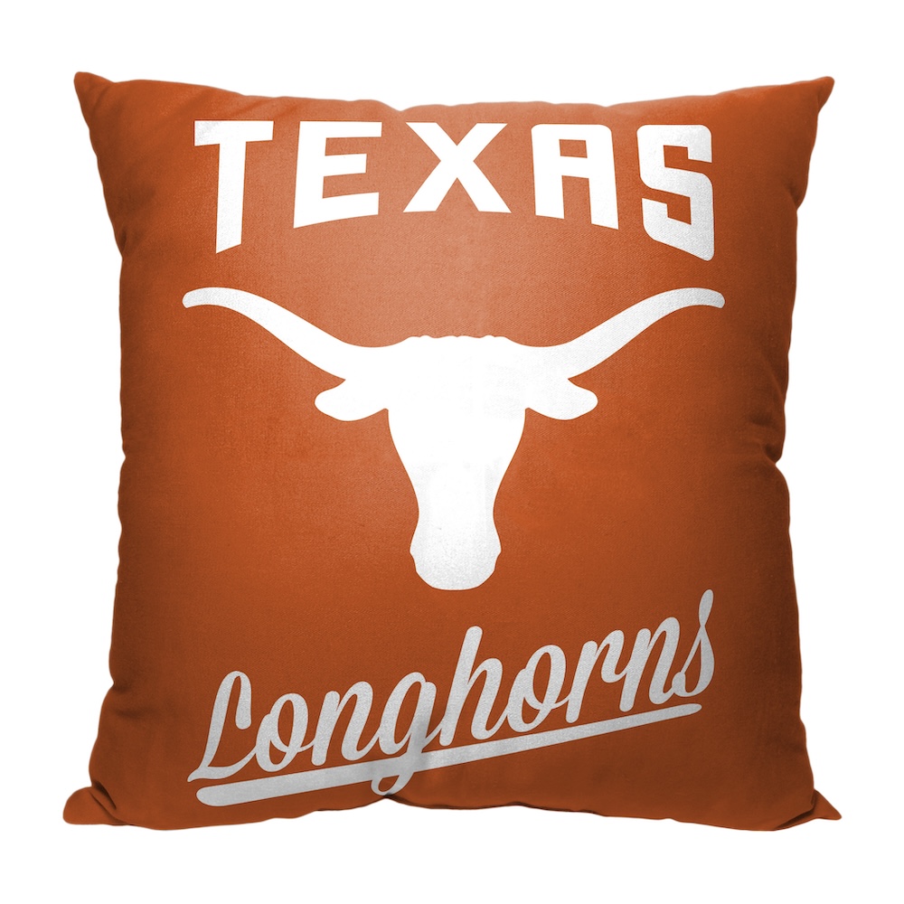 Texas Longhorns ALUMNI Decorative Throw Pillow 18 x 18 inch