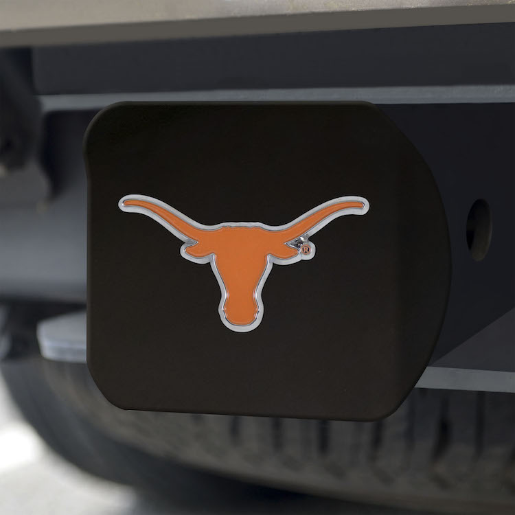 Texas Longhorns Black and Color Trailer Hitch Cover