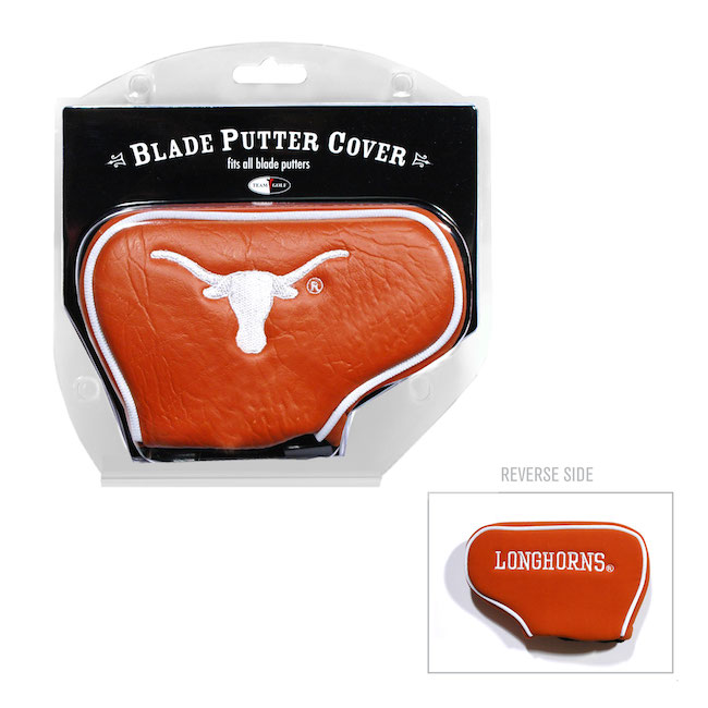 Texas Longhorns Blade Putter Cover