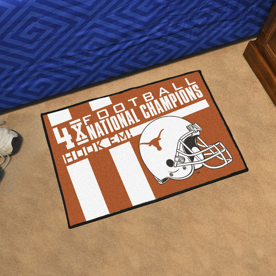 Texas Longhorns 20 x 30 DYNASTY Starter Floor Mat