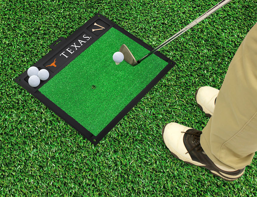 Texas Longhorns Golf Hitting Mat