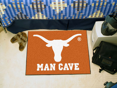 Texas Longhorns MAN CAVE 20 x 30 STARTER Floor Mat