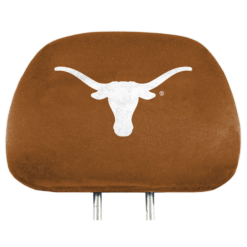 Texas Longhorns Printed Head Rest Covers