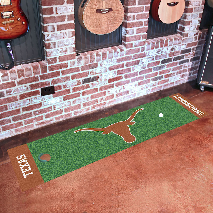 Texas Longhorns Putting Green Mat 18 x 72