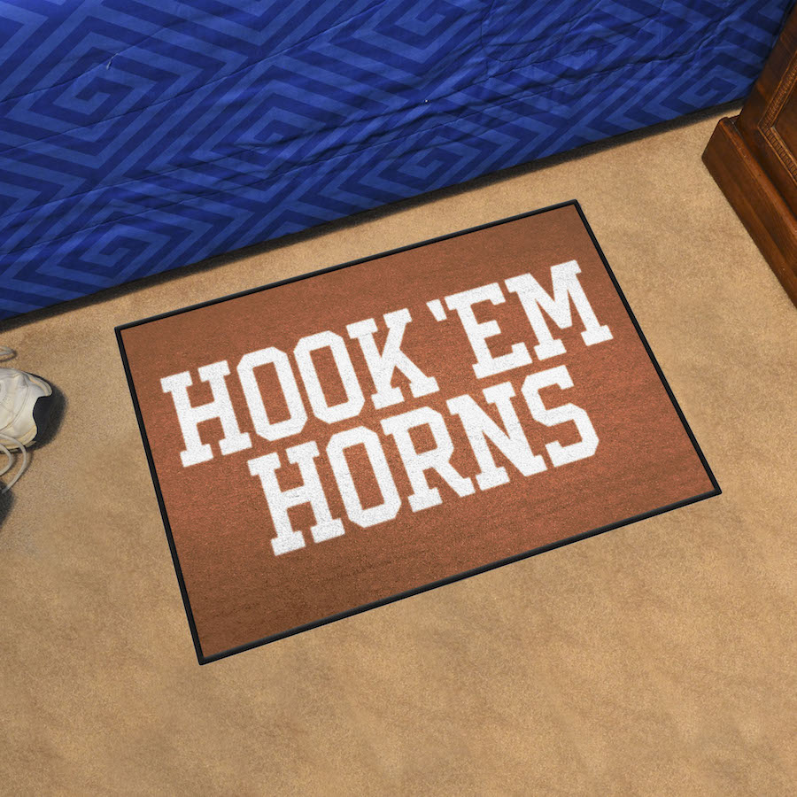 Texas Longhorns SLOGAN 20 x 30 Starter Floor Mat