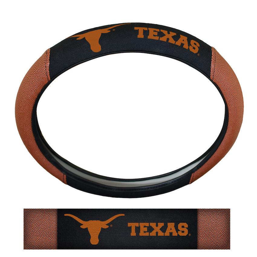 Texas Longhorns Sport Grip Steering Wheel Cover