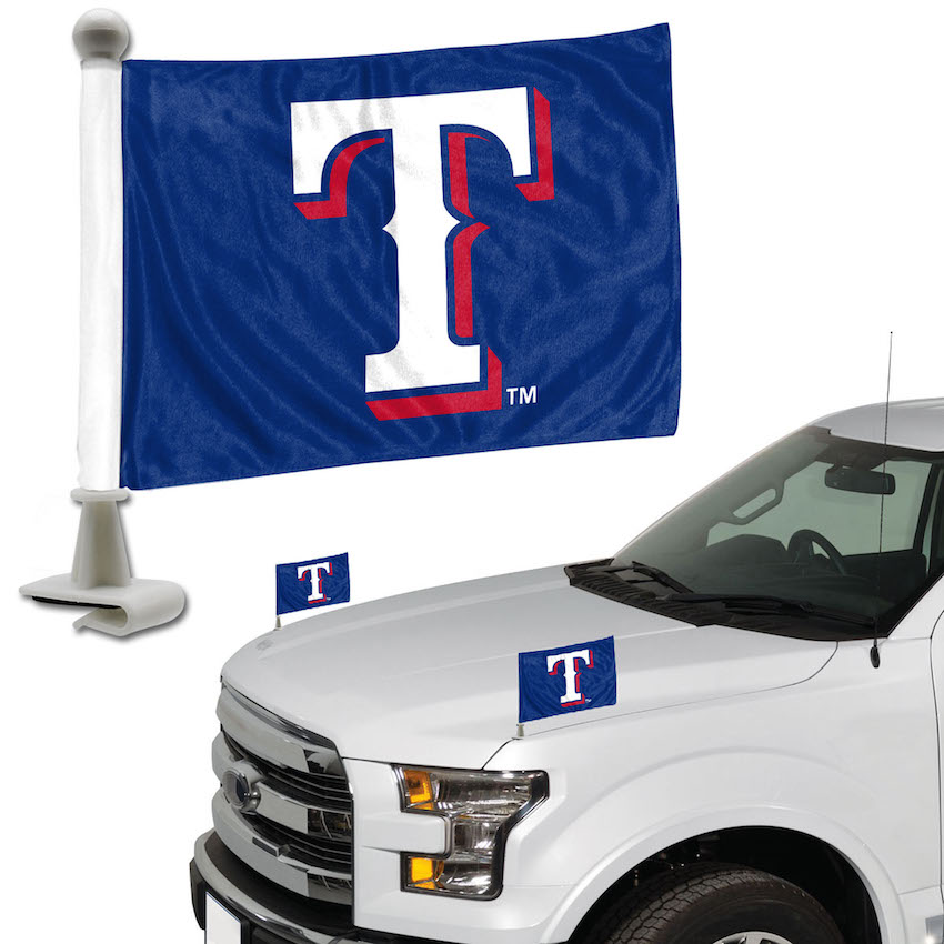 Texas Rangers Ambassador Car Flags