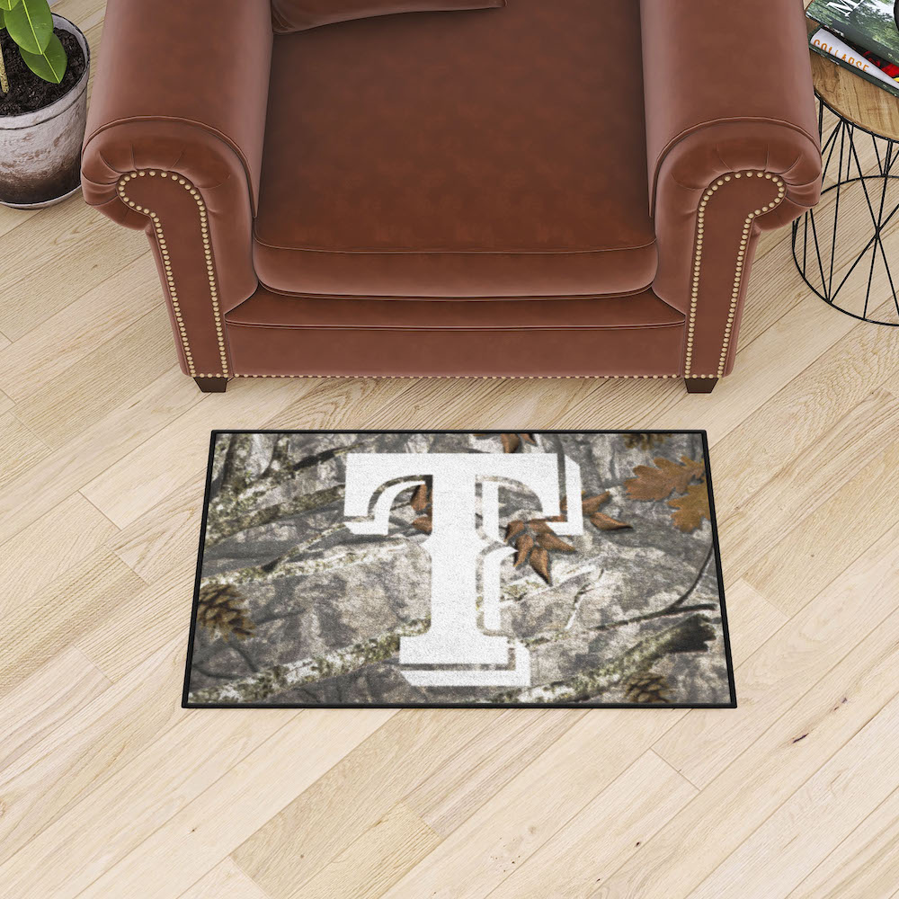 Texas Rangers CAMO 20 x 30 Starter Floor Mat