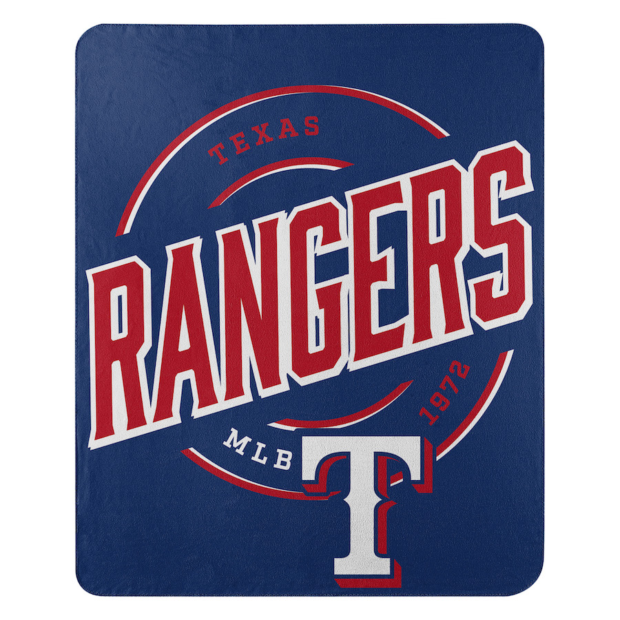 Texas Rangers Fleece Throw Blanket 50 x 60