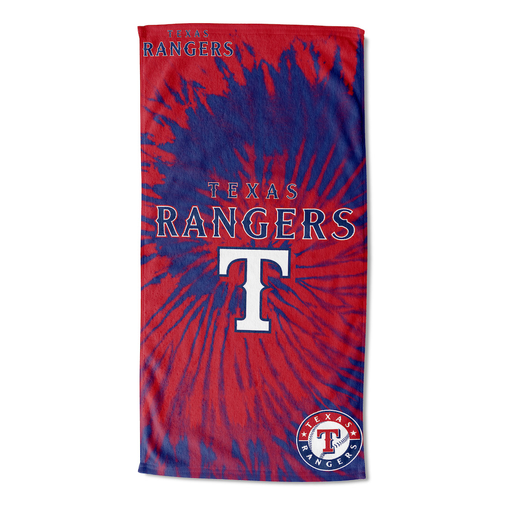 Texas Rangers Pyschedelic 30x60 Beach Towel