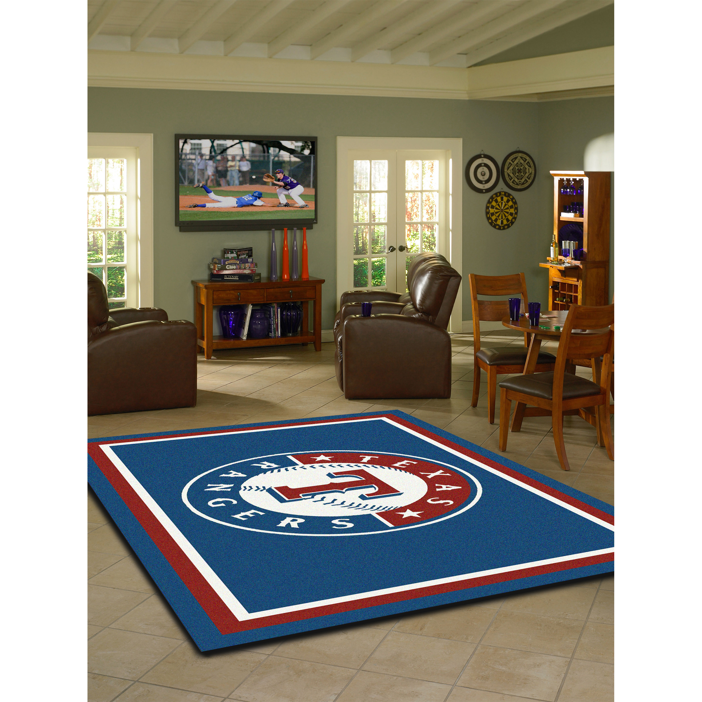 Texas Rangers 4 X 6 SPIRIT Rug