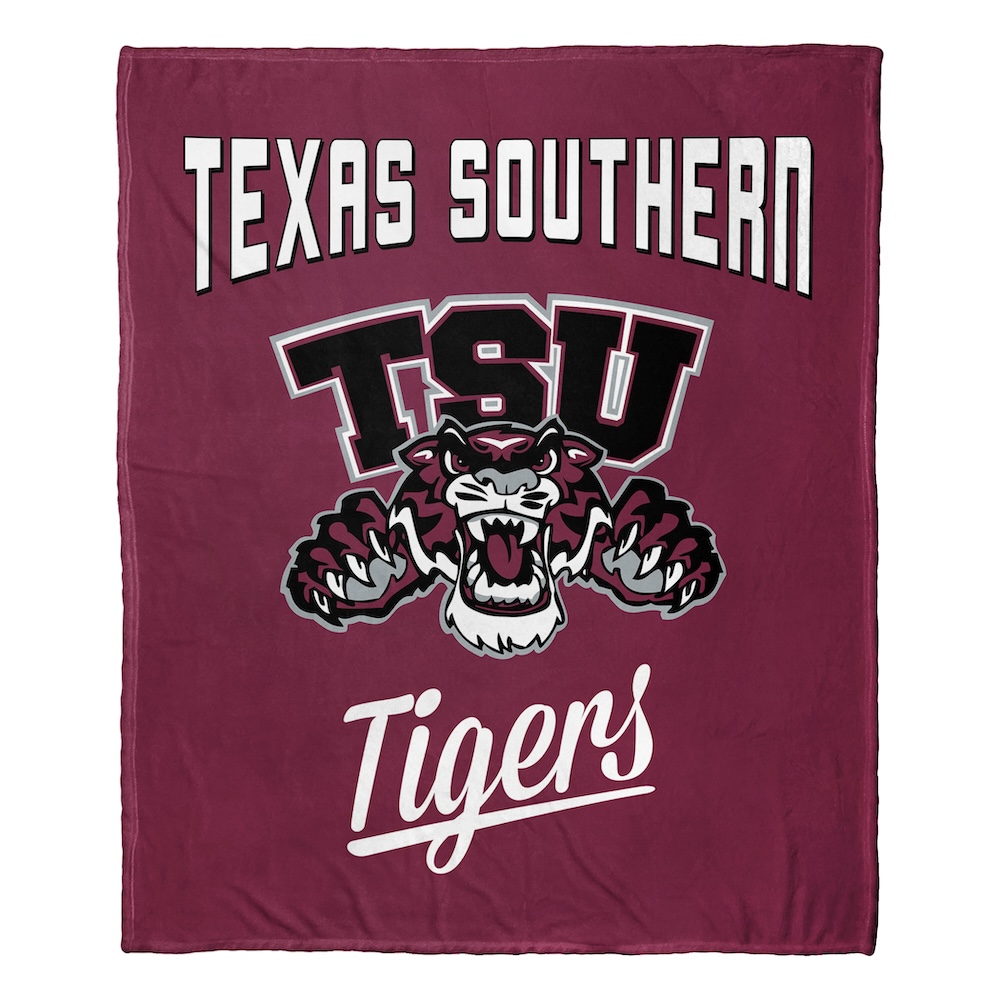 Texas Southern Tigers ALUMNI Silk Touch Throw Blanket 50 x 60 inch