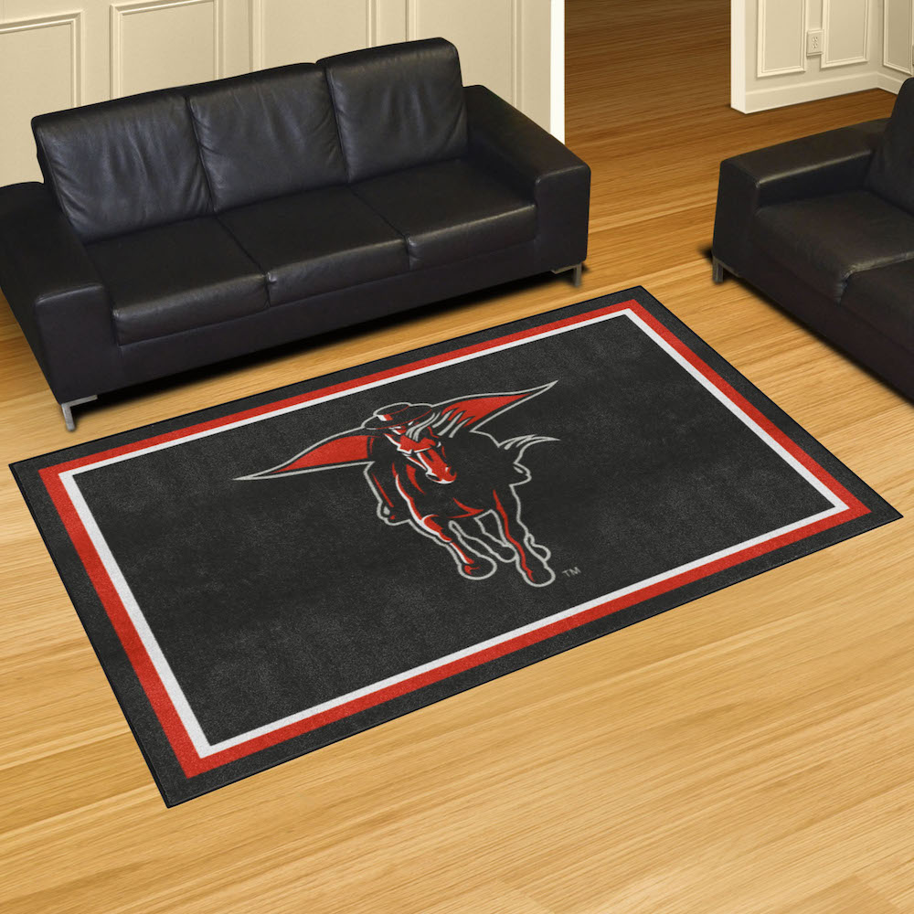 Texas Tech Red Raiders 5x8 Area Rug - 2nd Logo