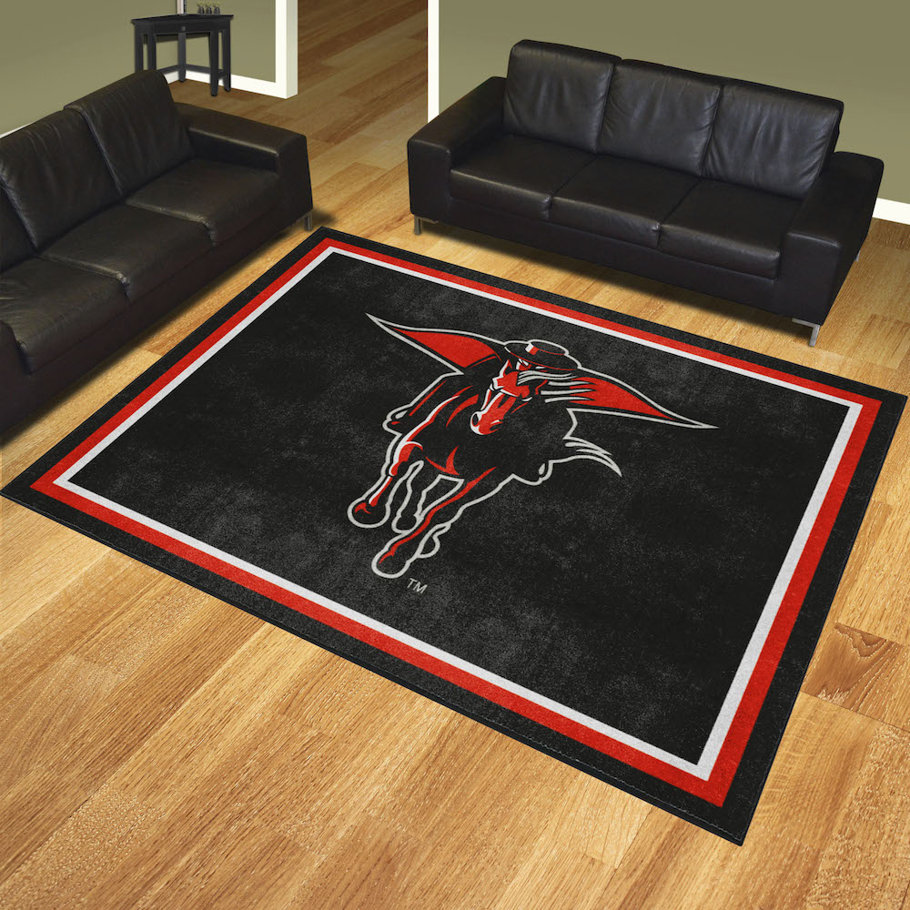 Texas Tech Red Raiders Ultra Plush 8x10 Area Rug - 2nd Logo