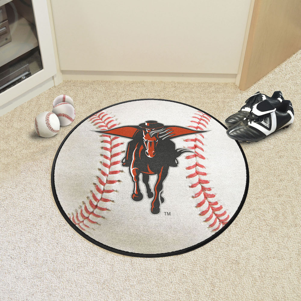 Texas Tech Red Raiders BASEBALL Mat - 2nd Logo