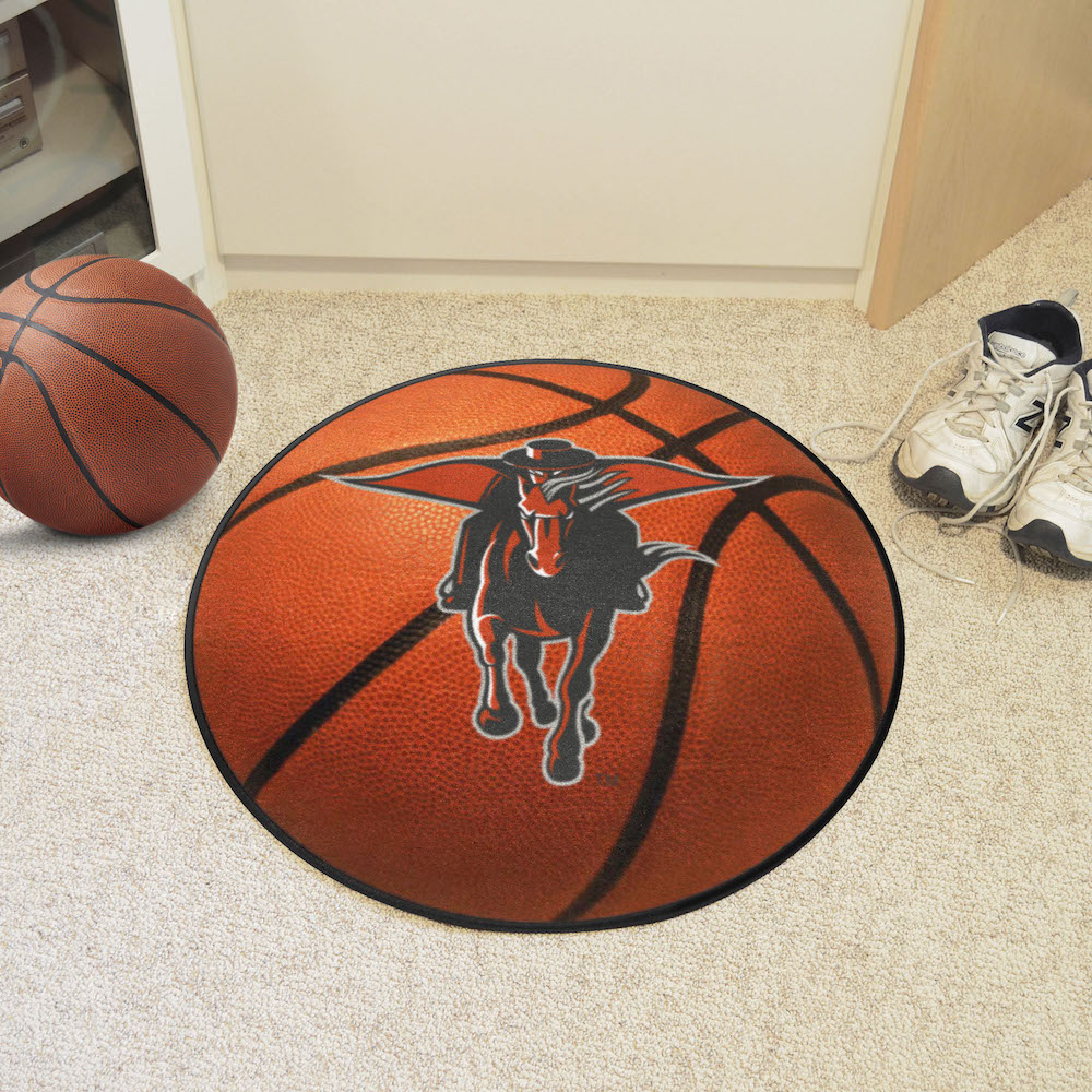 Texas Tech Red Raiders BASKETBALL Mat - 2nd Logo