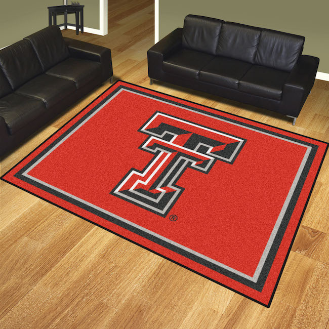 Texas Tech Red Raiders Ultra Plush 8x10 Area Rug