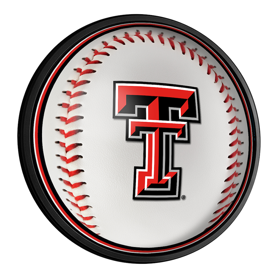 Texas Tech Red Raiders Slimline LED Wall Sign ~ BASEBALL