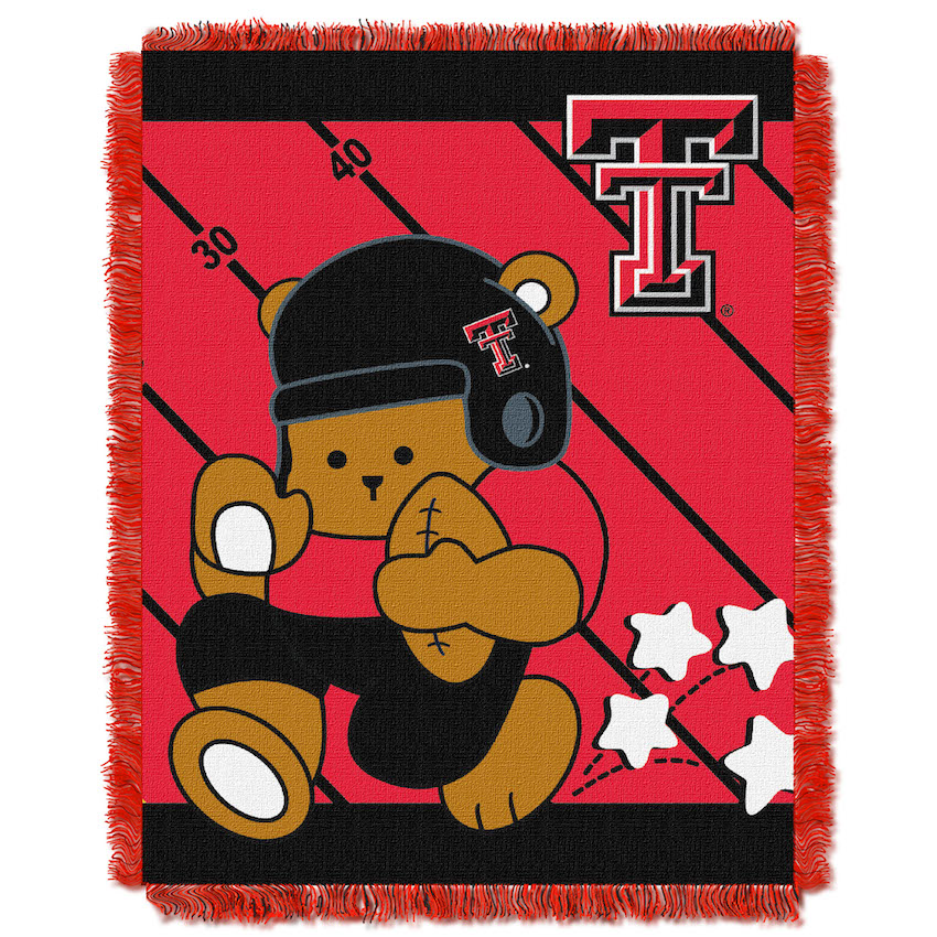 Texas Tech Red Raiders Woven Baby Blanket 36 x 48