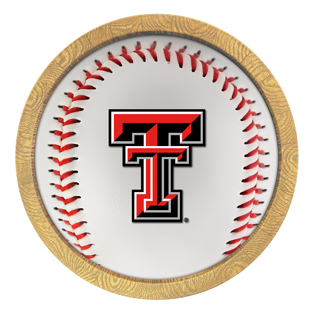 Texas Tech Red Raiders Baseball FAUX Barrel Top Sign