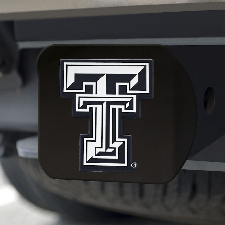 Texas Tech Red Raiders BLACK Trailer Hitch Cover