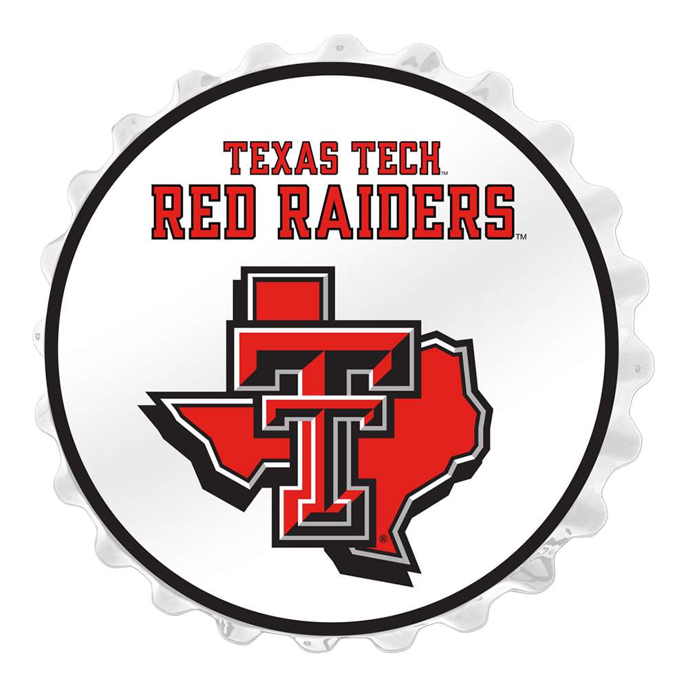 Texas Tech Red Raiders Bottle Cap Wall Sign