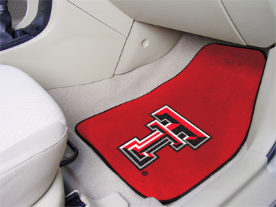 Texas Tech Red Raiders Car Floor Mats 18 x 27 Carpeted-Pair